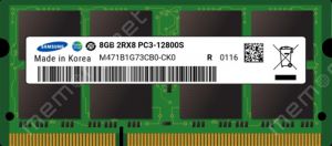 Модуль пам`ятi SO-DIMM 8GB/1600 DDR3 Samsung (M471B1G73CB0-CK0)