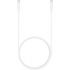 Кабель Samsung USB Type-C - USB Type-C (M/M), 5 A, 1.8 м, White (EP-DX510JWRGRU)