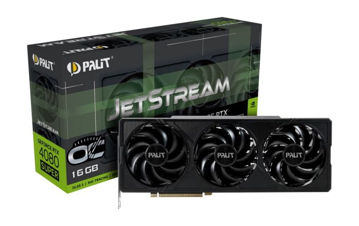 Відеокарта GF RTX 4080 Super 16GB GDDR6X JetStream OC Palit (NED408SS19T2-1032J)