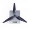 Пропелери лопаті гвинти HQProp MacroQuad Reinforced Nylon для FPV 10inch 1050 10X5X3 2CW/2CCW (4 шт) Black (400110717862510X5X3-4)