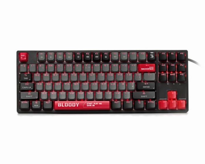Клавіатура S87 Bloody Energy Red