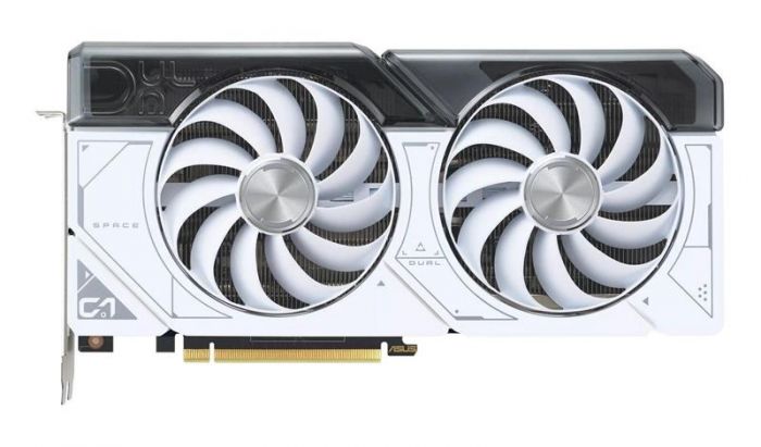 Відеокарта GF RTX 4070 Super 12GB GDDR6X Dual OC White Asus (DUAL-RTX4070S-O12G-WHITE)