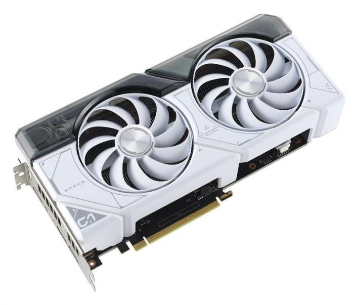 Відеокарта GF RTX 4070 Super 12GB GDDR6X Dual OC White Asus (DUAL-RTX4070S-O12G-WHITE)