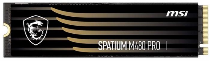 Накопичувач SSD 4TB MSI Spatium M480 Pro M.2 2280 PCIe 4.0 x4 NVMe 3D NAND TLC (S78-440R050-P83)