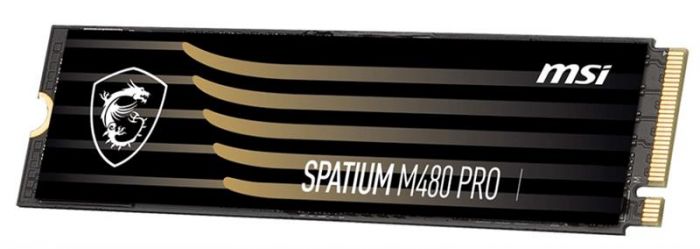 Накопичувач SSD 4TB MSI Spatium M480 Pro M.2 2280 PCIe 4.0 x4 NVMe 3D NAND TLC (S78-440R050-P83)