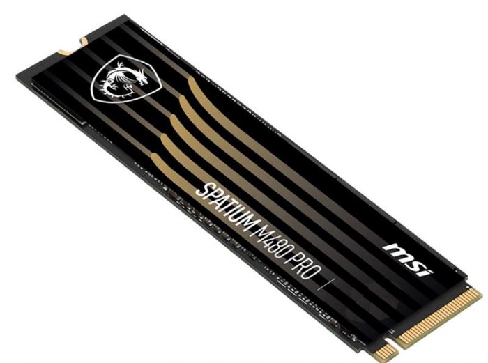 Накопичувач SSD 4TB MSI Spatium M480 Pro M.2 2280 PCIe 4.0 x4 NVMe 3D NAND TLC (S78-440R050-P83)