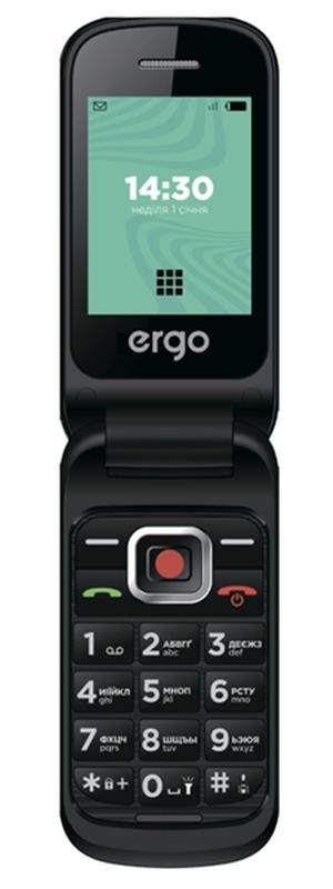 Мобiльний телефон Ergo F241 Dual Sim Red