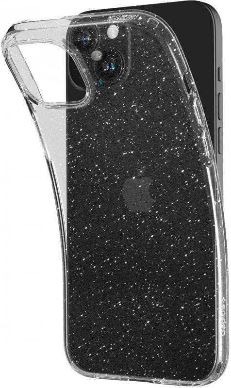 Чохол-накладка Spigen Liquid Crystal Glitter для Apple iPhone 15 Plus Crystal Quartz (ACS06648)