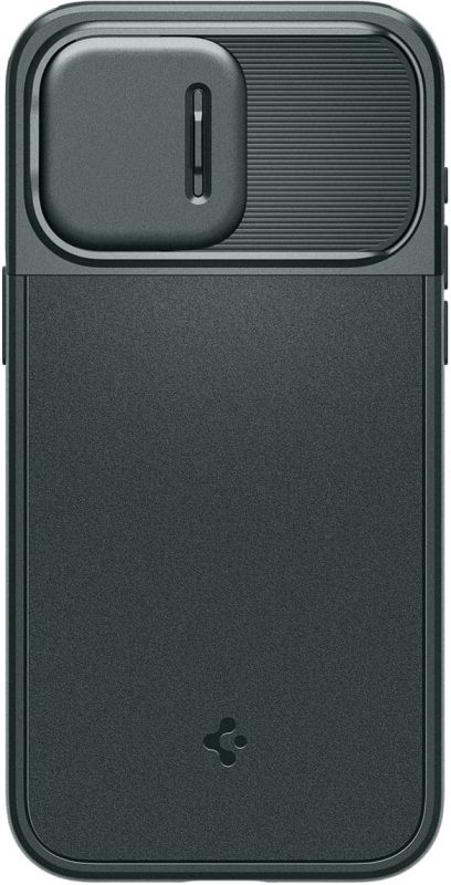 Чохол-накладка Spigen Optik Armor MagFit для Apple iPhone 15 Pro Abyss Green (ACS06739)
