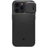 Чохол-накладка Spigen Optik Armor MagFit для Apple iPhone 15 Pro Max Black (ACS06599)