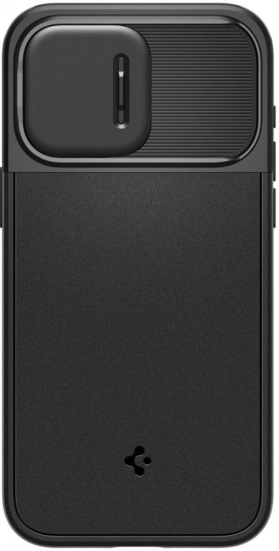 Чохол-накладка Spigen Optik Armor MagFit для Apple iPhone 15 Pro Max Black (ACS06599)