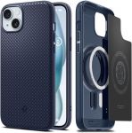 Чохол-накладка Spigen Mag Armor MagFit для Apple iPhone 15 Navy Blue (ACS06816)