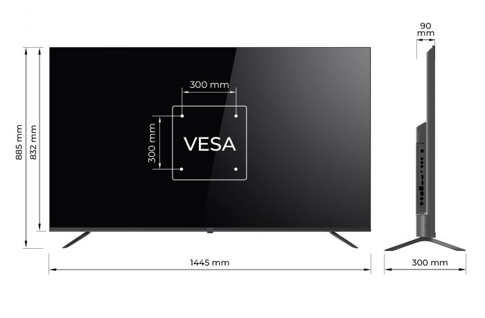 Телевiзор Kivi 65U730QB