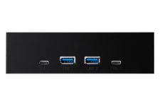 USB-хаб Frime USB 3.1 2 x type A & 2 x type C VL820 Black (ECF-FP2xTA&2xTC.54)