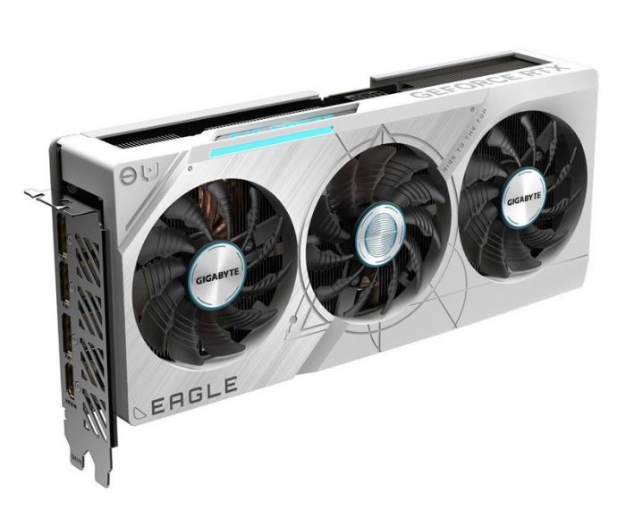 Відеокарта GF RTX 4070 Super 12GB GDDR6X Eagle OC Ice Gigabyte (GV-N407SEAGLEOC ICE-12GD)