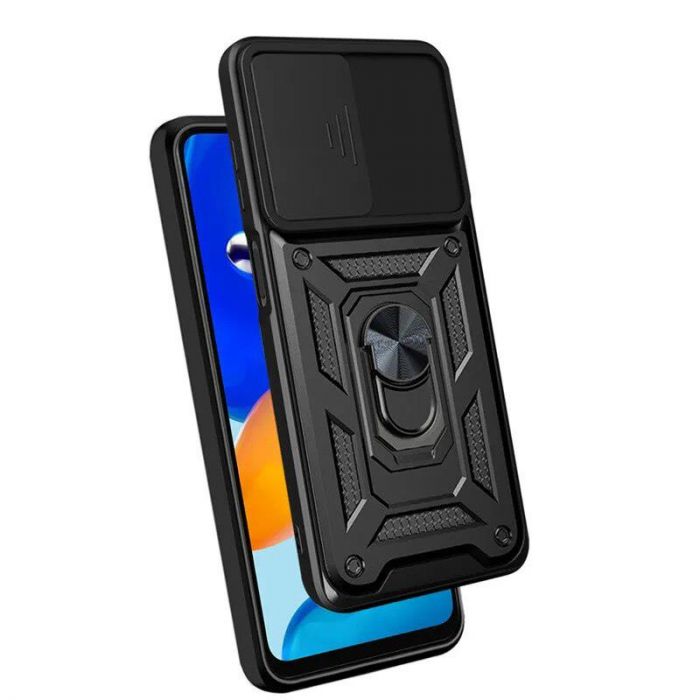 Чохол-накладка BeCover Military для Xiaomi Redmi Note 11 Pro/11 Pro Plus/12 Pro 4G Black (707421)