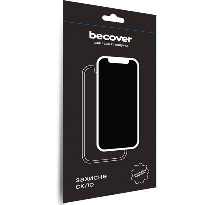 Захисне скло BeCover для Apple iPhone 14 Pro Black (707968)