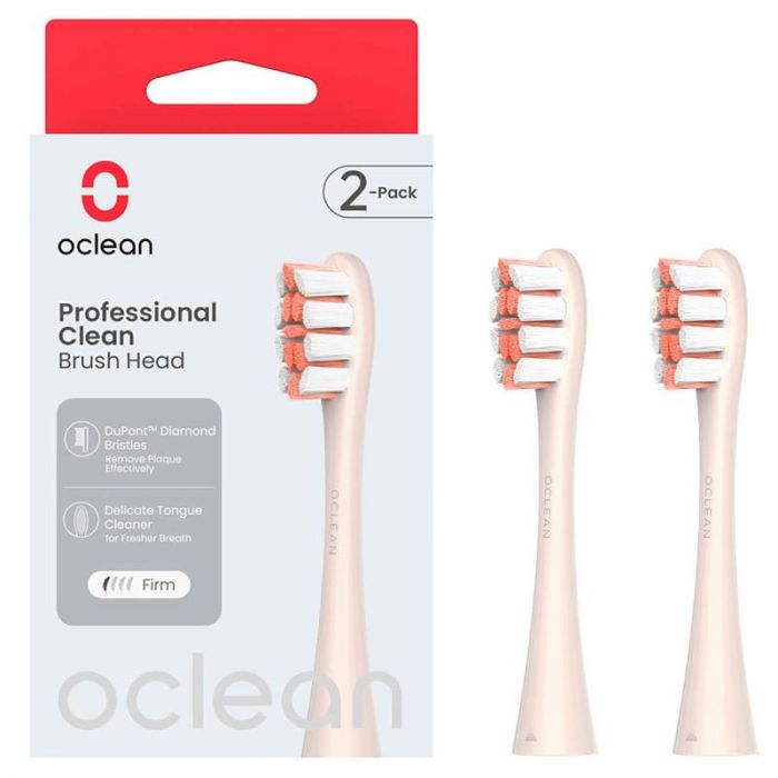 Насадка для зубної електрощітки Oclean P1C8 Brush Head Golden 2шт (6970810553970)