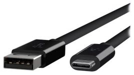 Кабель Belkin USB - USB Type-C (M/M), 1 м Black OEM (F2CU029bt1M-BLK)_OEM