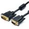 Кабель Atcom VGA - DVI (M/M), HD15M/DVI-I, 1.8 м, Black (16143)