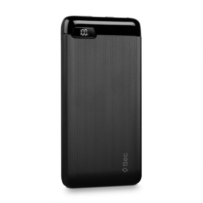 Універсальна мобільна батарея Ttec 20000mAh PowerSlim Black (2BB184S)