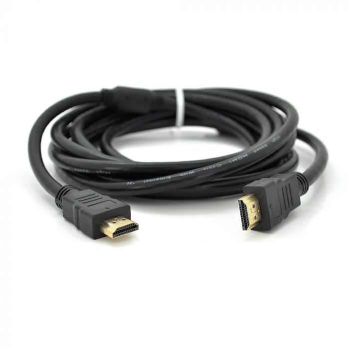 Кабель Ritar PL-HD94 HDMI - HDMI V 1.4 (M/M), 0.8 м, Black (YT-HDMI(M)/(M)V1.4-0.8m/19916)