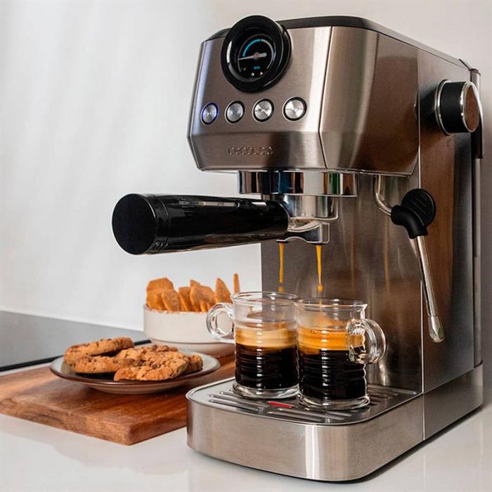 Кавомашина Cecotec Power Espresso 20 Steel Pro (CCTC-01984)