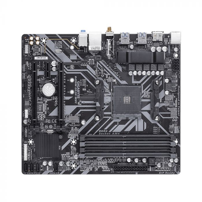 Материнська плата Gigabyte B450M DS3H WIFI Socket AM4