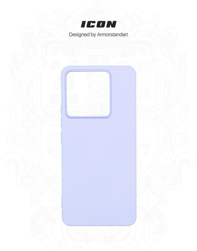 Чохол-накладка Armorstandart Icon для Xiaomi Redmi Note 13 Pro 5G/Poco X6 5G Lavender (ARM71853)