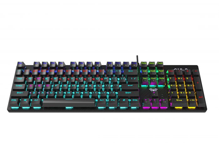 Клавіатура Aula Mechanical S2022 Black keycaps, blue switch (6948391202235)