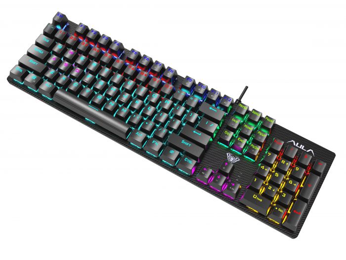 Клавіатура Aula Mechanical S2022 Black keycaps, blue switch (6948391202235)