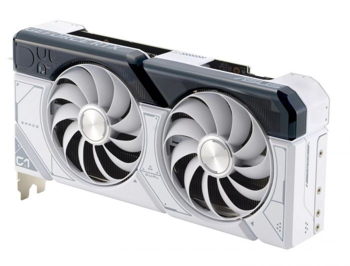 Відеокарта GF RTX 4070 Super 12GB GDDR6X Dual White Asus (DUAL-RTX4070S-12G-WHITE)