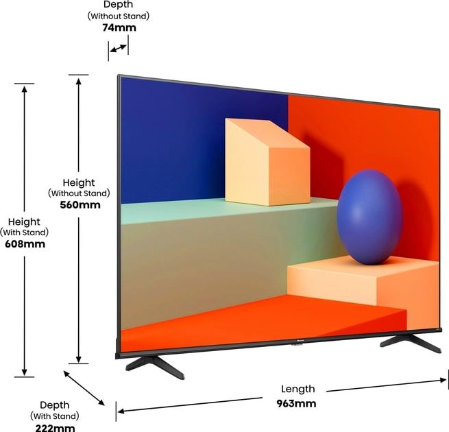 Телевізор Hisense 43A6K