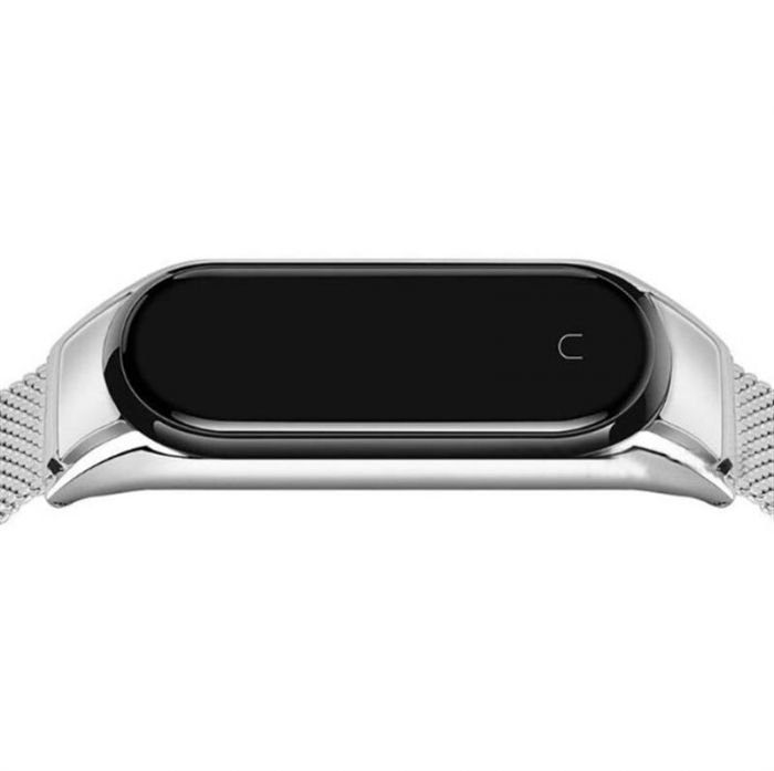 Ремінець BeCover Metal для Xiaomi Mi Smart Band 5/Mi Smart Band 6 Silver (705147)