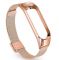 Ремінець BeCover Metal для Xiaomi Mi Smart Band 5/Mi Smart Band 6 Rose Gold (705149)