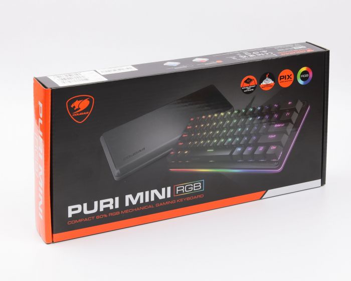 Клавіатура Cougar Puri Mini RGB Black