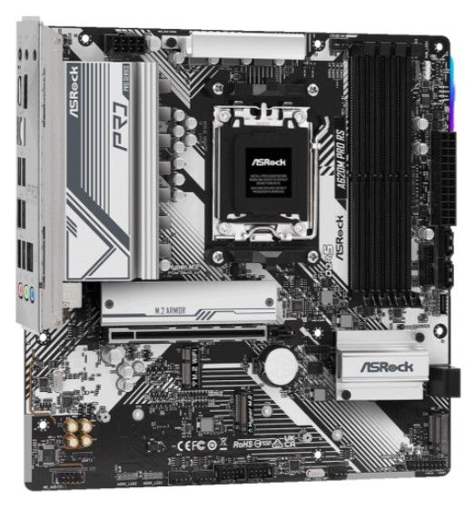 Материнська плата ASRock A620M Pro RS Socket AM5