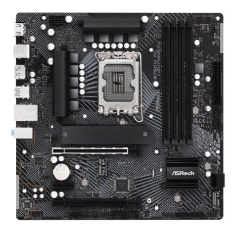 Материнська плата ASRock B760M PG Lightning/D4 Socket 1700