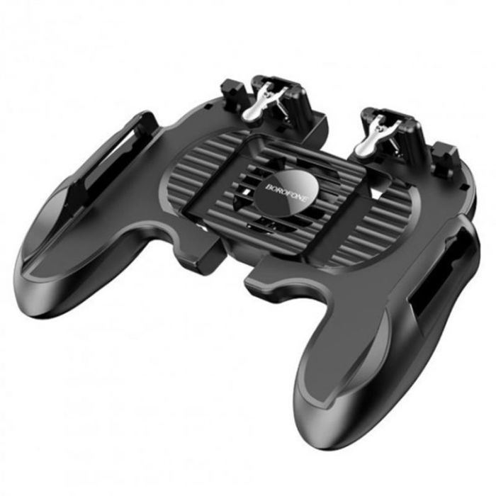 Геймпад-тригер для смартфону Borofone BG3 Warrior Cooling Gamepad Black (BG3B)