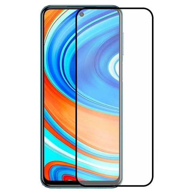 Захисне скло для Xiaomi Redmi Note 9/Redmi Note 9T/Redmi Note 9 5G Black, Karerte Anti-static, 6D (Z26111) без упаковки