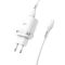 Мережевий зарядний пристрій Hoco C12Q (1USB, 3А) QC3.0 White (S23110) + кабель MicroUSB
