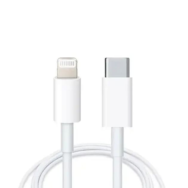 Кабель Apple Woven Charge USB Type-C - Lightning, 1м, White (K28351)