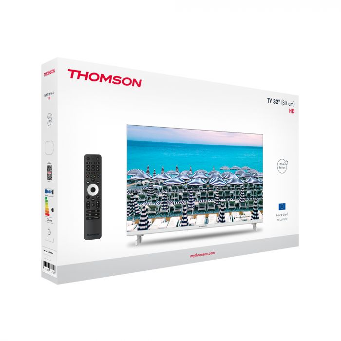 Телевiзор Thomson Easy TV 32" HD White 32HD2S13W