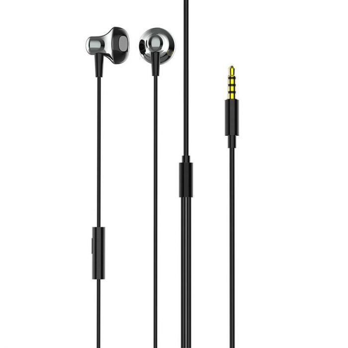 Гарнітура СolorWay Slim 3.5 mm Wired Earphone Blast 1 Black (CW-WD01BK)