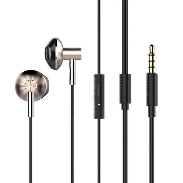 Гарнітура СolorWay Slim 3.5 mm Wired Earphone Blast 2 Black (CW-WD02BK)