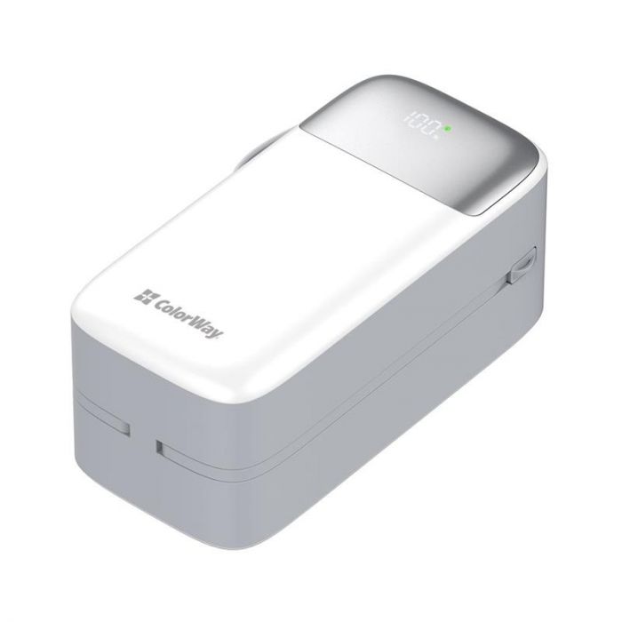 Універсальна мобільна батарея ColorWay 50000mAh White (CW-PB500LPA4WT-PDD)