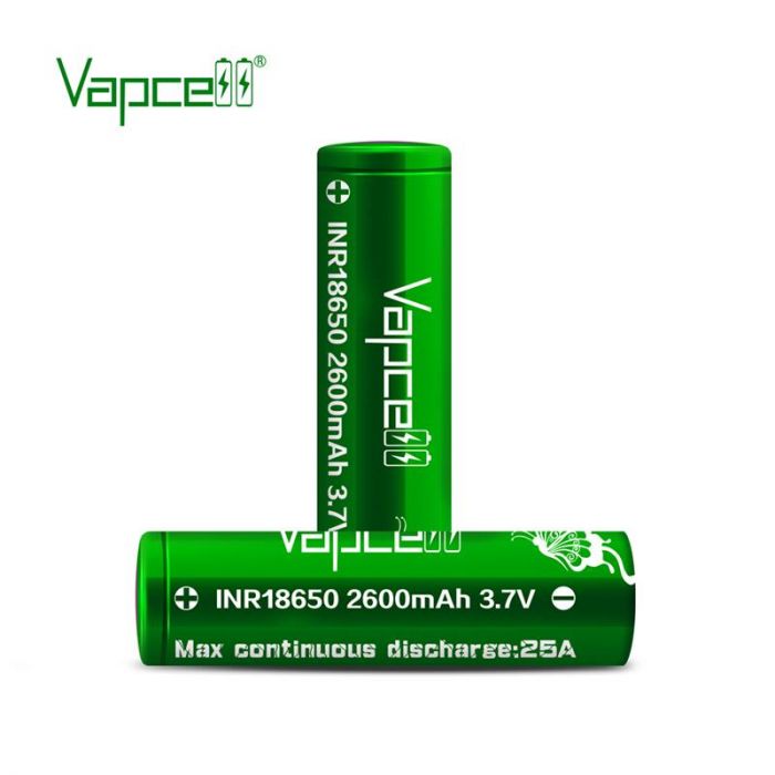 Акумулятор Vapcell 18650 Li-Ion 2600mAh 1шт