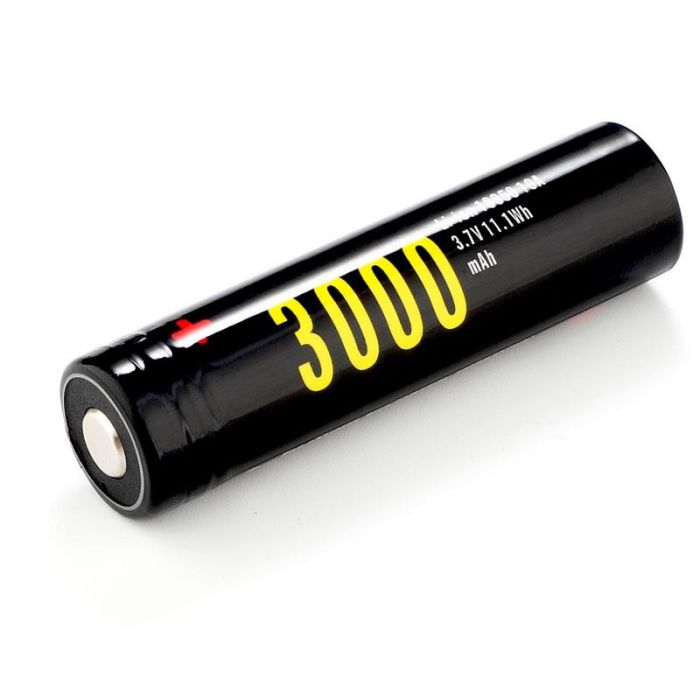 Акумулятор Soshine 18650 Li-Ion microUSB 3000mAh 1шт