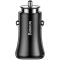 Автомобільний зарядний пристрій Baseus Gentleman (2USB, 4.8А) Black (CCALL-GB01)