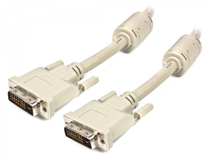 Кабель DVI - DVI (M/M), Dual link, 24+1, 4.5 м, White (2000984968547)